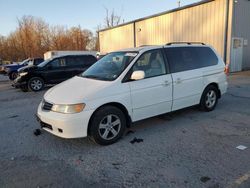 Honda Odyssey ex salvage cars for sale: 2002 Honda Odyssey EX