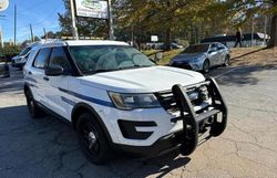 Salvage cars for sale at Loganville, GA auction: 2016 Ford Explorer Police Interceptor