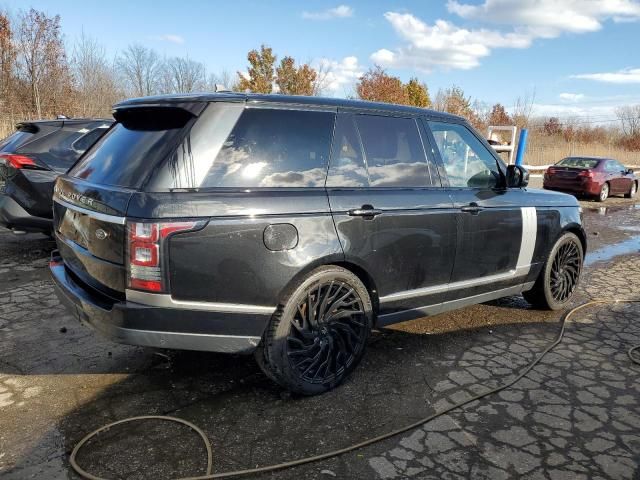 2016 Land Rover Range Rover HSE