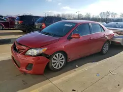 Toyota Vehiculos salvage en venta: 2013 Toyota Corolla Base