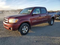 Salvage trucks for sale at Assonet, MA auction: 2006 Toyota Tundra Double Cab SR5