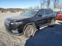 Salvage cars for sale at West Mifflin, PA auction: 2019 Jeep Cherokee Latitude Plus