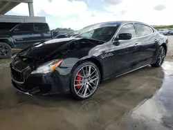 Maserati Quattropor salvage cars for sale: 2016 Maserati Quattroporte S