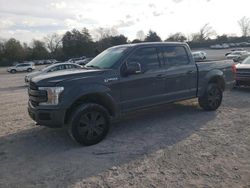 Ford salvage cars for sale: 2018 Ford F150 Supercrew