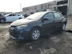 Toyota salvage cars for sale: 2016 Toyota Corolla L