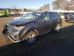 Salvage cars for sale at New Britain, CT auction: 2015 Toyota Rav4 LE