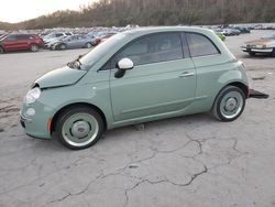 2015 Fiat 500 Lounge en venta en Hurricane, WV