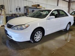 Toyota salvage cars for sale: 2005 Toyota Camry LE