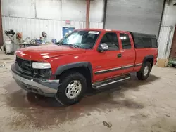 Salvage cars for sale at Lansing, MI auction: 2002 Chevrolet Silverado K1500