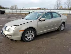 Salvage cars for sale at Columbia Station, OH auction: 2007 Ford Fusion SEL