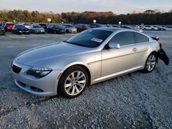 BMW 6 Series salvage cars for sale: 2010 BMW 650 I