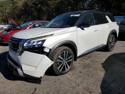 Nissan Pathfinder salvage cars for sale: 2024 Nissan Pathfinder Platinum