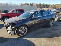 Chevrolet Malibu Premier salvage cars for sale: 2022 Chevrolet Malibu Premier