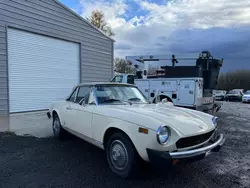 Fiat 124 Spyder Vehiculos salvage en venta: 1977 Fiat 124 Spyder