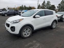 Salvage cars for sale from Copart Denver, CO: 2017 KIA Sportage LX