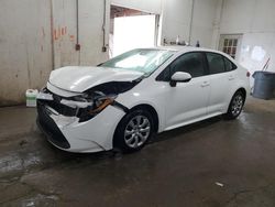 Toyota salvage cars for sale: 2022 Toyota Corolla LE