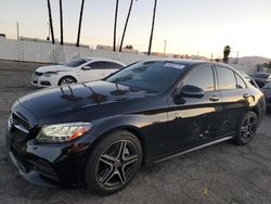 Salvage cars for sale from Copart Van Nuys, CA: 2021 Mercedes-Benz C300