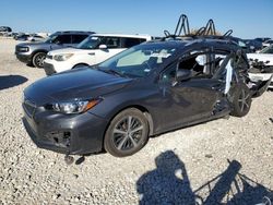 Subaru salvage cars for sale: 2019 Subaru Impreza Premium