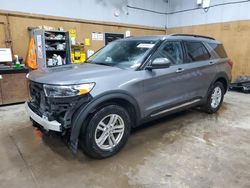 Ford Explorer salvage cars for sale: 2021 Ford Explorer XLT