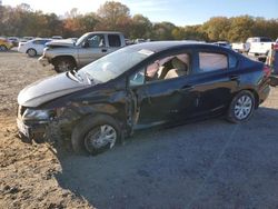 Salvage cars for sale at Conway, AR auction: 2012 Honda Civic LX