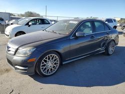 Mercedes-Benz c-Class salvage cars for sale: 2013 Mercedes-Benz C 250