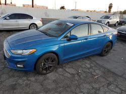 Salvage cars for sale at Van Nuys, CA auction: 2020 Ford Fusion SE