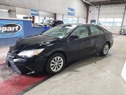 Salvage cars for sale at Angola, NY auction: 2015 Toyota Camry LE