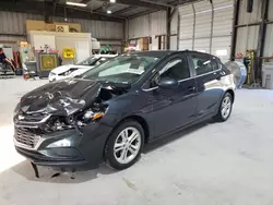 Salvage cars for sale at Rogersville, MO auction: 2018 Chevrolet Cruze LT