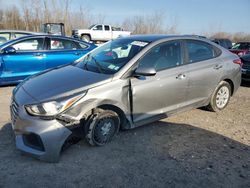 Salvage cars for sale at Leroy, NY auction: 2021 Hyundai Accent SE