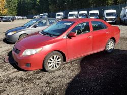 Toyota Corolla salvage cars for sale: 2010 Toyota Corolla Base