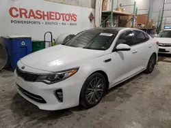 Salvage cars for sale at Columbia, MO auction: 2018 KIA Optima SXL