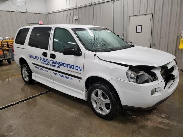 2008 Chevrolet Uplander Incomplete