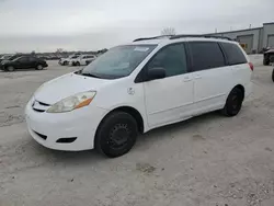 Vehiculos salvage en venta de Copart Kansas City, KS: 2007 Toyota Sienna CE