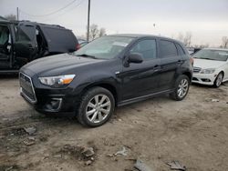 Salvage cars for sale at Dyer, IN auction: 2015 Mitsubishi Outlander Sport ES