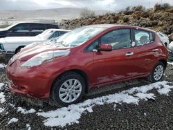 Nissan salvage cars for sale: 2015 Nissan Leaf S