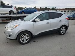 Salvage cars for sale from Copart Windham, ME: 2012 Hyundai Tucson GLS