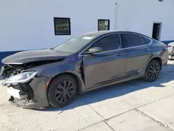 Salvage cars for sale at Farr West, UT auction: 2015 Chrysler 200 LX