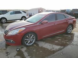 Carros salvage sin ofertas aún a la venta en subasta: 2016 Hyundai Azera