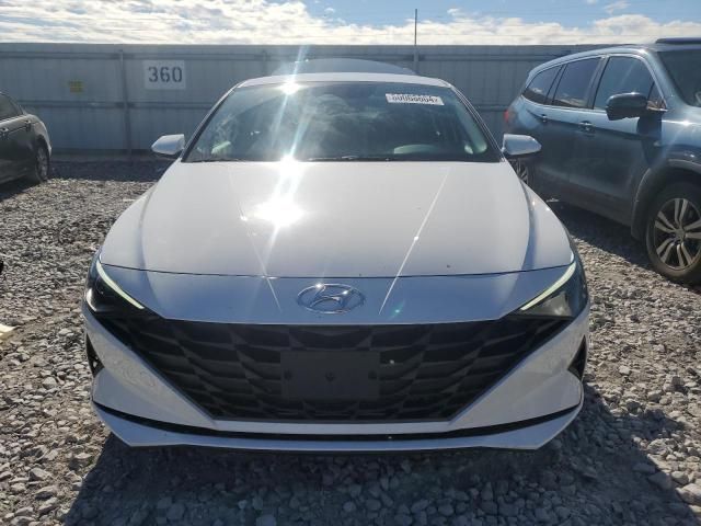 2023 Hyundai Elantra Blue