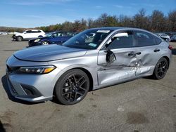 Salvage cars for sale at Brookhaven, NY auction: 2022 Honda Civic Sport Touring