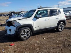 Salvage cars for sale at Chicago Heights, IL auction: 2019 Jeep Renegade Latitude