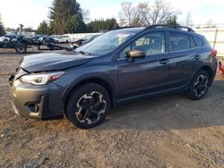 Subaru salvage cars for sale: 2021 Subaru Crosstrek Limited