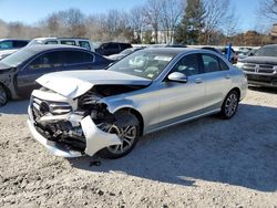 Salvage cars for sale at North Billerica, MA auction: 2017 Mercedes-Benz C 300 4matic