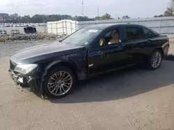 Vehiculos salvage en venta de Copart Dunn, NC: 2013 BMW 750 LI