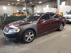 Volkswagen Vehiculos salvage en venta: 2013 Volkswagen Passat SE