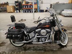 Salvage motorcycles for sale at Avon, MN auction: 1992 Harley-Davidson Flstc