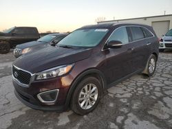 Salvage cars for sale at Kansas City, KS auction: 2016 KIA Sorento LX