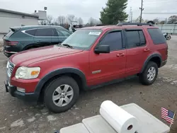 Vehiculos salvage en venta de Copart Lexington, KY: 2007 Ford Explorer XLT