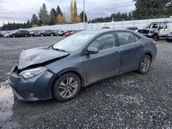 Toyota salvage cars for sale: 2015 Toyota Corolla ECO