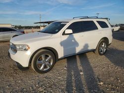 Salvage cars for sale at Temple, TX auction: 2013 Dodge Durango SXT